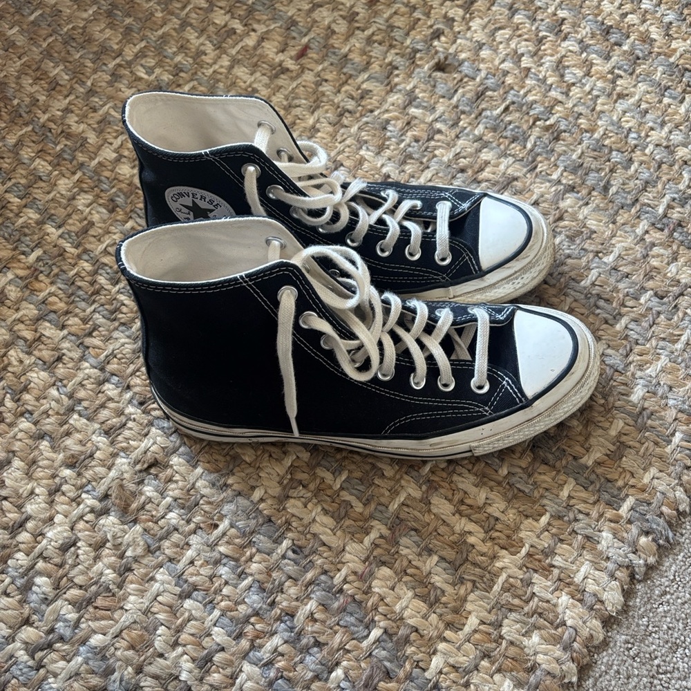 Converse Black and White High-Top Sneakers
All Star 70 high top sneaker